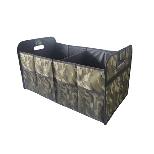 Folding trunk organizer